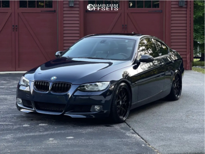 2007 BMW 328xi with 19x8.5 30 ESR Cs11 and 235/35R19 Continental