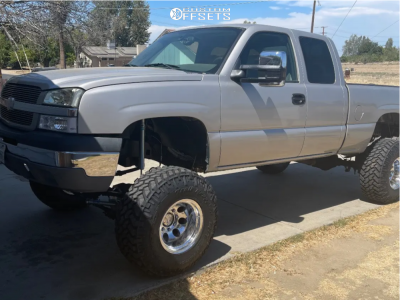 2004 Chevrolet Silverado 1500 with 16x12 -50 Mickey Thompson Classic ...