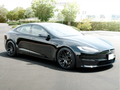2022 Tesla S - 20x9 30mm - Aodhan Aff2 - Stock Suspension - 255/35R20