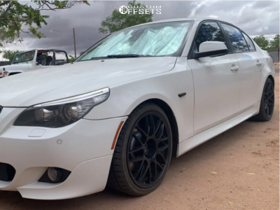 2010 BMW 550i - 19x8.5 30mm - Drag Dr37 - Stock Suspension - 245/35R19