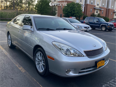 2006 Lexus ES330 with 17x7.5 45 Advanti Racing Hybris and 215/55R17 ...