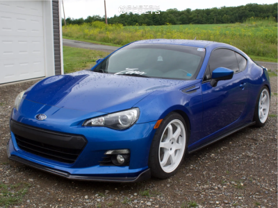 2013 Subaru BRZ Limited - 18x9 30mm - Fast Wheels Fc09 - Lowering Springs - 275/40R18
