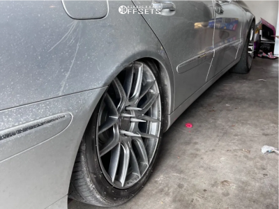 2004 Mercedes-Benz E320 with 18x9.5 35 Aodhan Ah-x and 245/40R18 ...