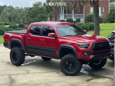 2016 Toyota Tacoma with 17x8.5 -25 RRW Rr7-h and 33/12.5R17 BFGoodrich ...