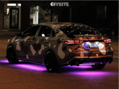 2022 Kia Forte with 18x8.5 35 XXR 577 and 225/40R18 Michelin Pilot