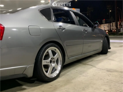2006 INFINITI M35 with 18x7.5 42 Lenso Concept Five and 215/35R18 Momo ...