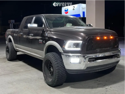 2010 Dodge Ram 3500 - 22x12 -51mm - ARKON OFF-ROAD Caesar - Suspension Lift 2.5" - 35x12.5
