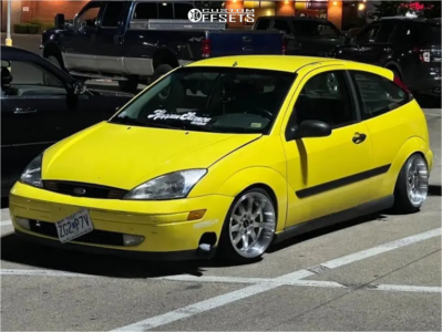 2000 Ford Focus with 16x8.5 20 ARC Ar4 and 195/40R16 Waterfall Eco