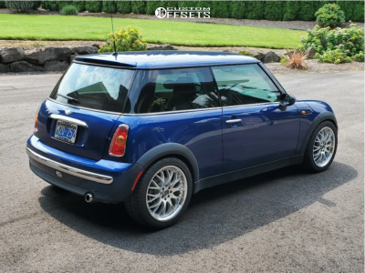 2004 Mini Cooper with 17x7.5 42 Drag Dr19 and 225/45R17 BFGoodrich G ...