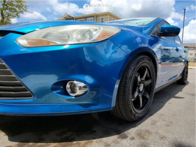 2012 Ford Focus SE - 17x7.5 38mm - NS Ns1507 - Stock Suspension - 215/50R17