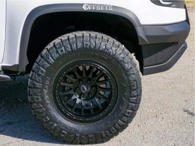 2020 Chevrolet Colorado with 17x8.5 0 RRW Rr7-h and 295/70R17 Nitto ...