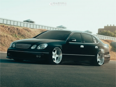 1999 Lexus GS400 with 19x11 -3 Luxury Abstract Scara and 245