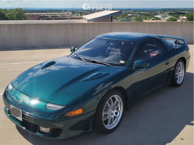1993 Mitsubishi 3000GT with 18x8.5 35 Enkei Pf01 and 245