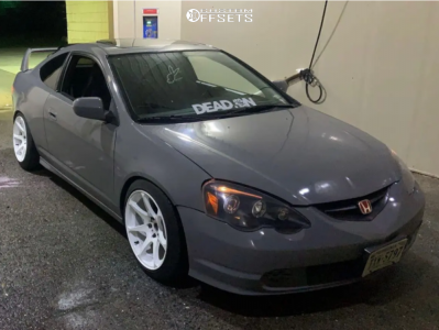 2003 Acura RSX Base - 17x9.5 22mm - MB Wheels Battles - Lowering Springs - 225/45R17