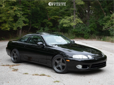 1997 Lexus SC300 with 18x9 12 Kansei Knp and 235/40R18 Firestone