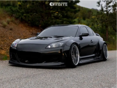 2004 Mazda RX-8 with 18x10.5 -36 Heritage Hokkaido and 245/40R18