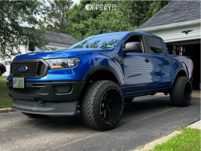 2019 Ford Ranger with 22x14 -81 Vision Spyder and 33/12.5R22 Venom ...