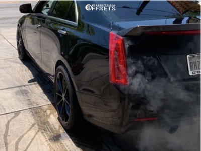 2014 Cadillac ATS with 18x8 15 Platinum Revelation and 225/45R18 ...