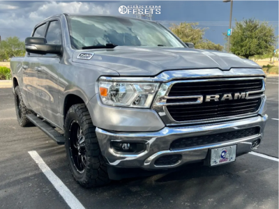 2019 Ram 1500 with 20x9 0 TIS 549MB and 295/60R20 Nitto Ridge Grappler ...