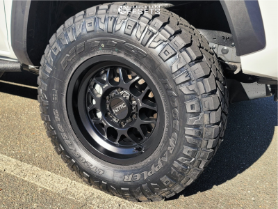 2022 Toyota Tacoma with 16x8 0 KMC Terra and 265/75R16 Nitto Ridge ...