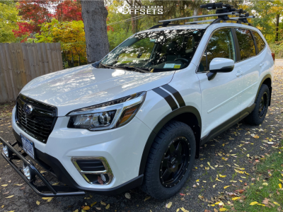 2019 Subaru Forester with 18x8 35 Raceline Boost and 245/60R18 Toyo ...