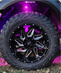 2010 Dodge Ram 1500 with 20x10 -25 Vision Spyder and 35/12.5R20 ...