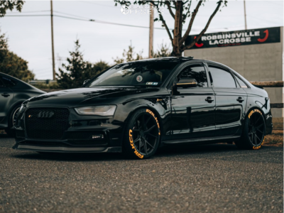 2013 Audi S4 Base - 19x9.5 36mm - Verde Axis - Coilovers - 255/35R19