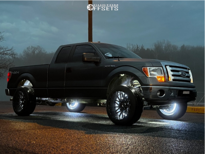 2011 Ford F-150 with 22x12 -51 Vision Brawl and 305/45R22 Fullway Hs266 ...