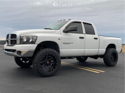 2006 Dodge Ram 2500 - 20x12 -44mm - Ballistic Rage - Suspension Lift 3" - 35x12.5