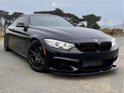 2014 BMW 435i Base - 19x8.5 30mm - Vorsteiner V-ff103 - Coilovers - 245/35R19