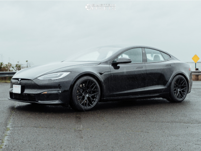 2022 Tesla S - 20x9 30mm - Aodhan Aff9 - Stock Suspension - 255/35R20
