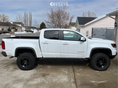 2022 Chevrolet Colorado with 17x8.5 0 Icon Alloys Rebound and 265/65R17 ...