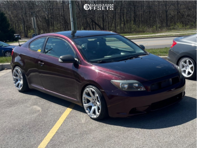 2005 Scion TC with 18x9.5 22 Heritage Kokoro Monoc and 215/35R18