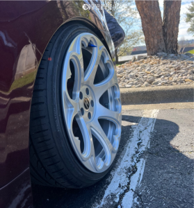 2005 Scion TC with 18x9.5 22 Heritage Kokoro Monoc and 215/35R18