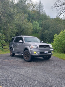 2002 Toyota Sequoia - 17x9 -12mm - VenomRex Vr602 - Stock Suspension - 265/70R17