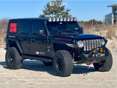 2018 Jeep Wrangler JL Wheel Offset Slightly Aggressive