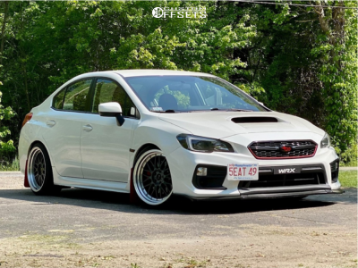2018 Subaru WRX with 19x9.5 35 Vors Vr8 and 225/30R19 Federal 595