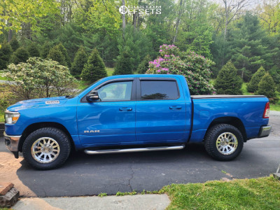 2021 Ram 1500 with 18x9 -12 Method Double Standard and 305/65R18 Nitto ...