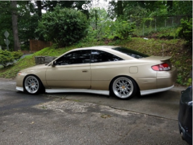 2000 Toyota Solara with 18x9.5 22 ESR Cs3 and 215/35R18 Venezia Crusade ...