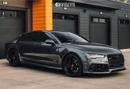 2016 Audi RS7 Base - 20x10.5 35mm - HRE FlowForm Ff11 - Stock Suspension - 285/30R20