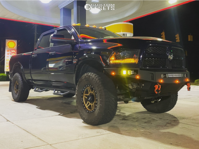 2016 Ram 2500 Outdoorsman - 18x9 18mm - Method Mr305 - Leveling Kit - 37x12.5