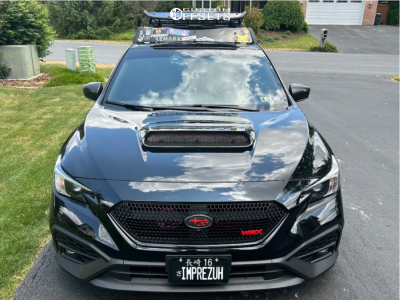 2022 Subaru WRX with 18x9 20 JNC Jnc019 and 235/40R18