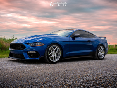 2018 Ford Mustang with 19x10 45 BC Forged HT53 and 275/35R19