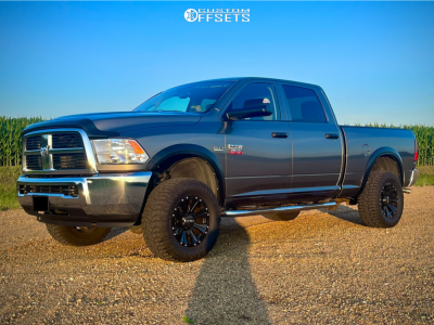 2012 Ram 2500 ST - 18x9 0mm - Helo He901 - Leveling Kit - 33x12.5
