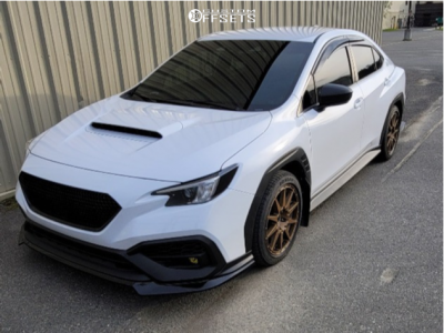 2022 Subaru WRX with 17x8 42 Method Mr501 and 235/45R17 Dunlop SP