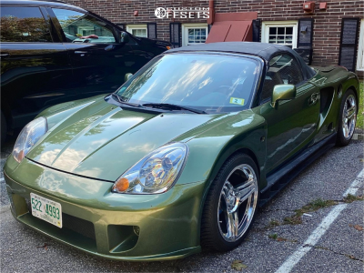 2003 Toyota MR2 Spyder with 18x9.5 35 Anovia Treble and 255/35R18