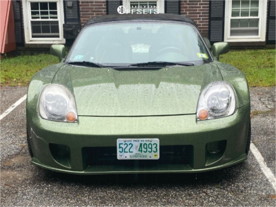 2003 Toyota MR2 Spyder with 18x9.5 35 Anovia Treble and 255/35R18