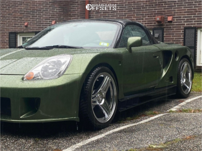 2003 Toyota MR2 Spyder with 18x9.5 35 Anovia Treble and 255/35R18