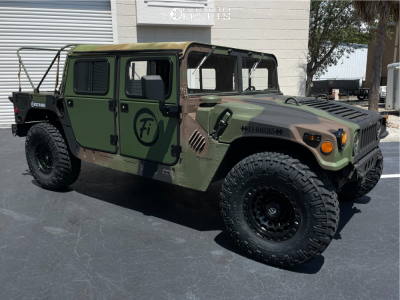 1998 AM General Hummer - 17x9 -12mm - Fuel Zephyr - Stock Suspension - 37" x 12.5"