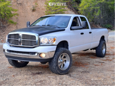 2009 Dodge Ram 2500 - 20x12 -44mm - Xtreme Force Xf1 - Leveling Kit - 35x12.5
